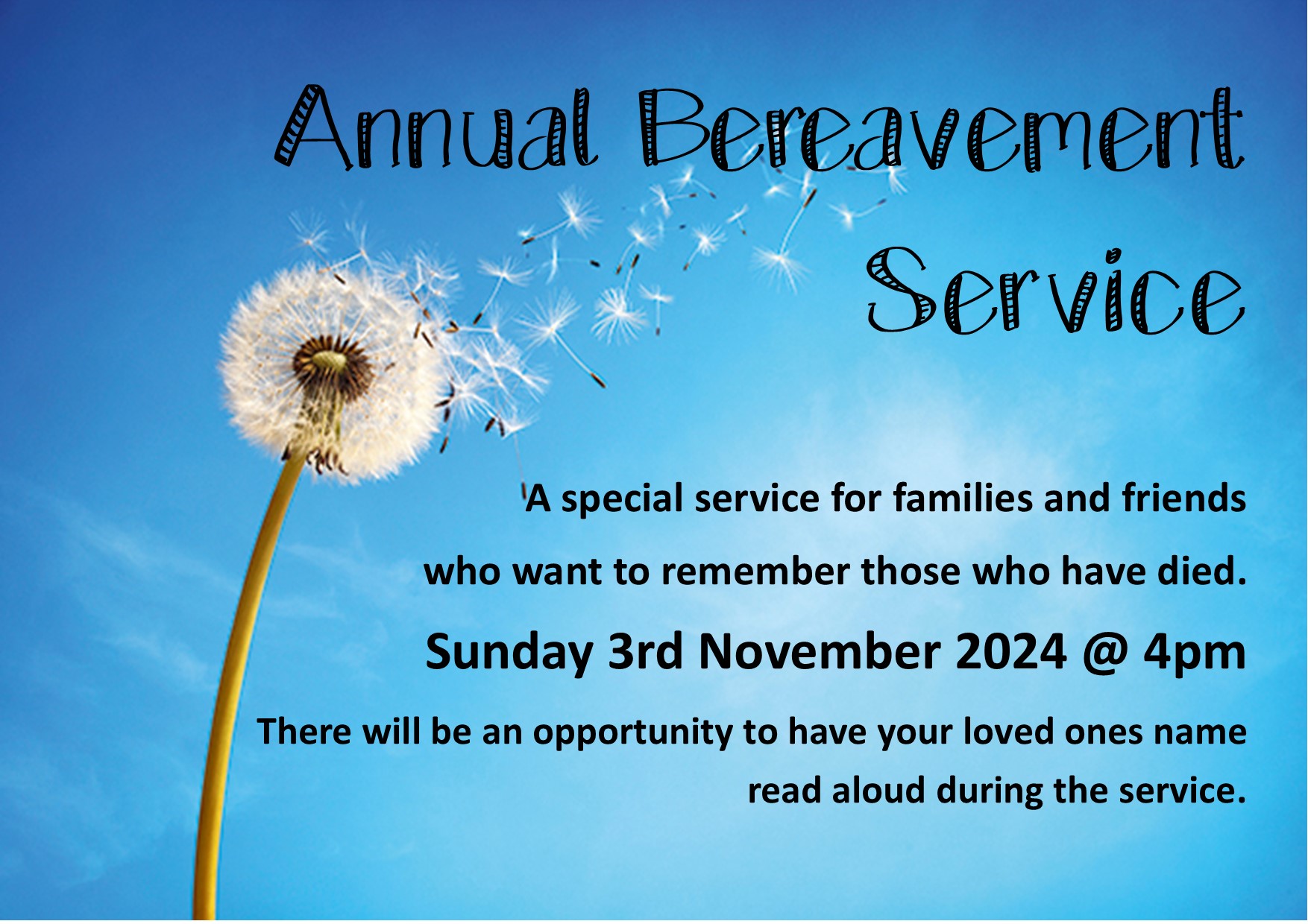 Bereavement Service