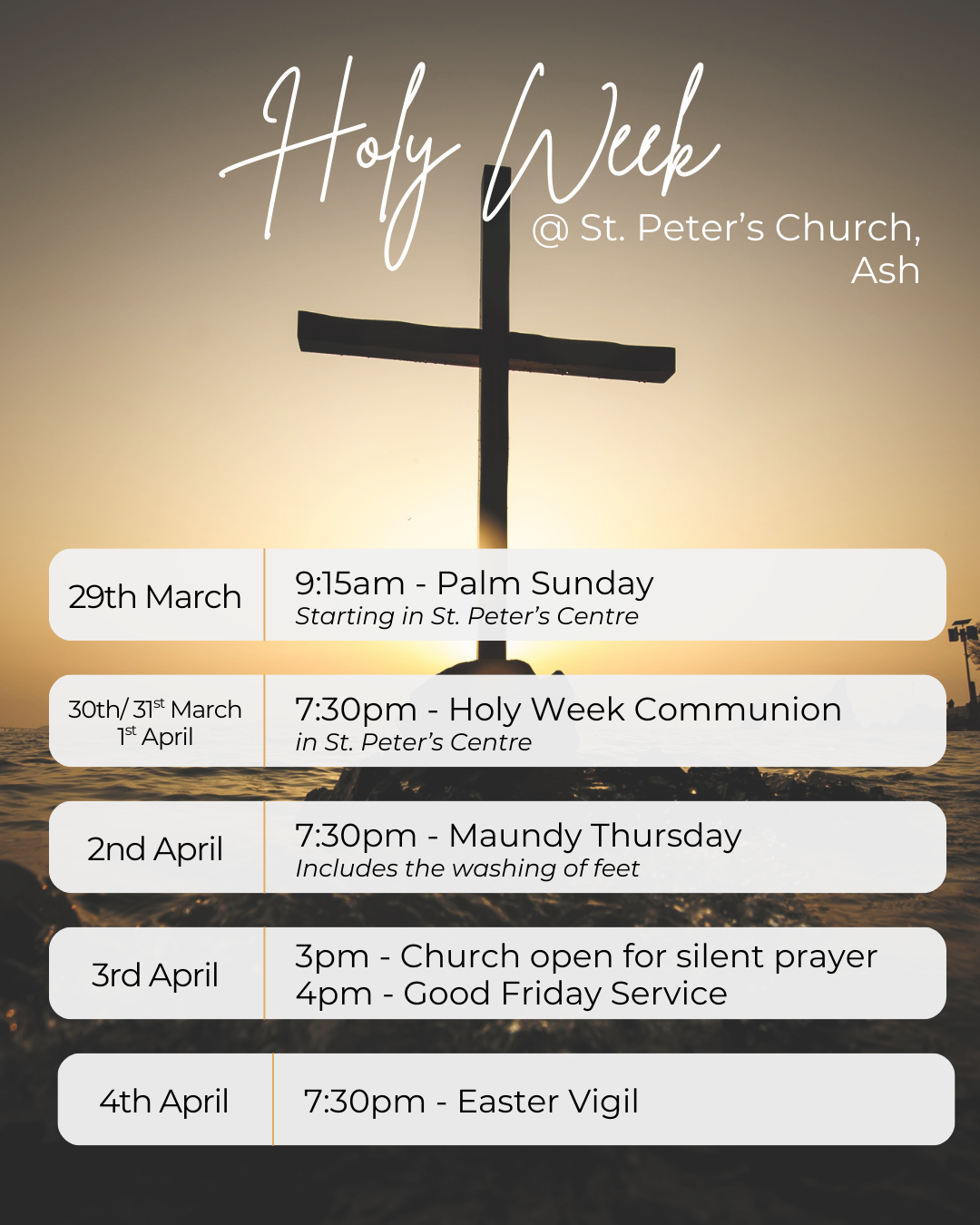 Holy Week