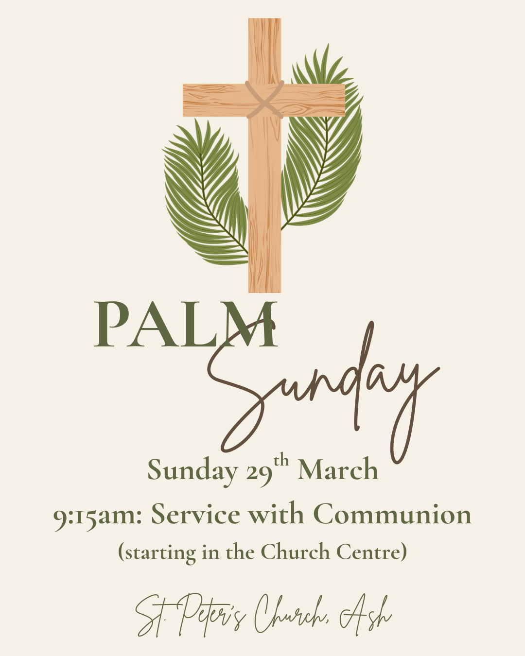 Palm Sunday